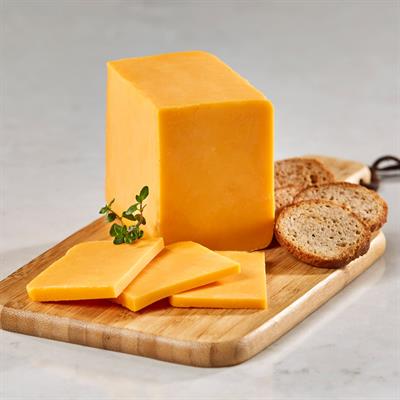 Cheddar rosso irlandese dolce maturo 2.5 kg x 4