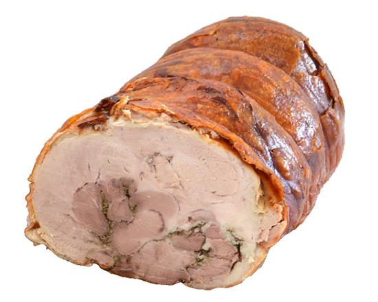 Porchetta marchigiana a tranci sottovuoto ca.7kg