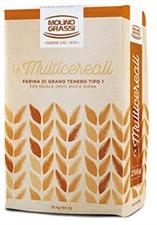 Farina panificazione multicereali Molino Grassi 25 kg