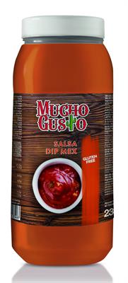 Salsa dip mex mucho gusto tank 2400 gr