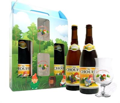 Cadeau composto da 2bt achouffle da 75ml+2b