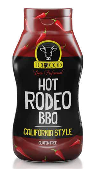 Salsa hot rodeo bbq squeezer 550 gr