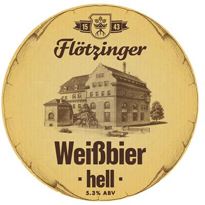 Fusto Flotzinger Weissbier Hell 5,3% keg 30lt