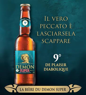 Birra Du Demon Super 9% 0,33 lt (1ct=12pz)