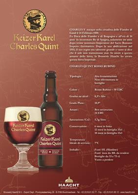 Fusto Charles quint ruby red 8,5% key keg 30lt