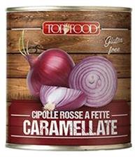 Cipolle rosse caramellate in agrodolce latta 800 gr