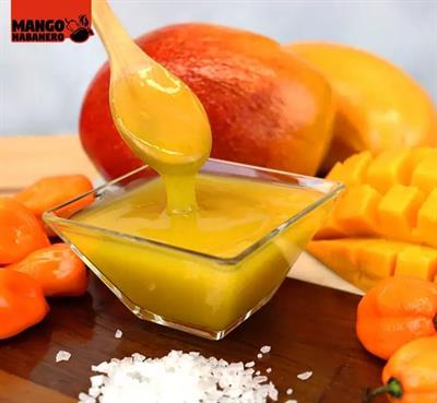 Salsa Sweet Sour Mango Habanero squeezer 1000ml