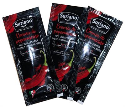 Salsa di peperoncino monodose da gr. 8 (ct=200pz)