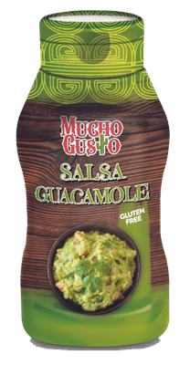Salsa guacamole mucho gusto squeezer 510gr.