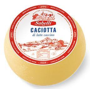 Caciotta Vaccina scodellata piccola Sabelli 1kg