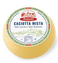 Caciotta mista scodellata piccola Sabelli 1kg