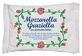 Mozzarella fior di latte graziella Sabelli 250 gr (ct=12pz)