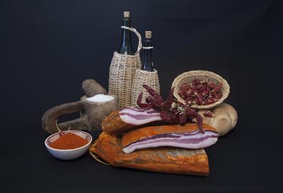 Pancetta tesa dolce stag 1/2 del Brigante